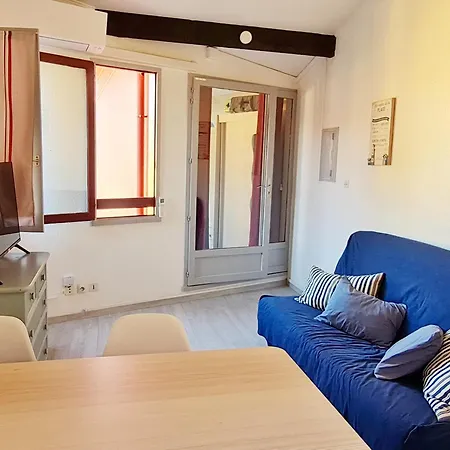 Les Couleurs Catalanes - Avec Clim, Piscine, Terrasse & Cuisine D'ete - A Pied Apartmán